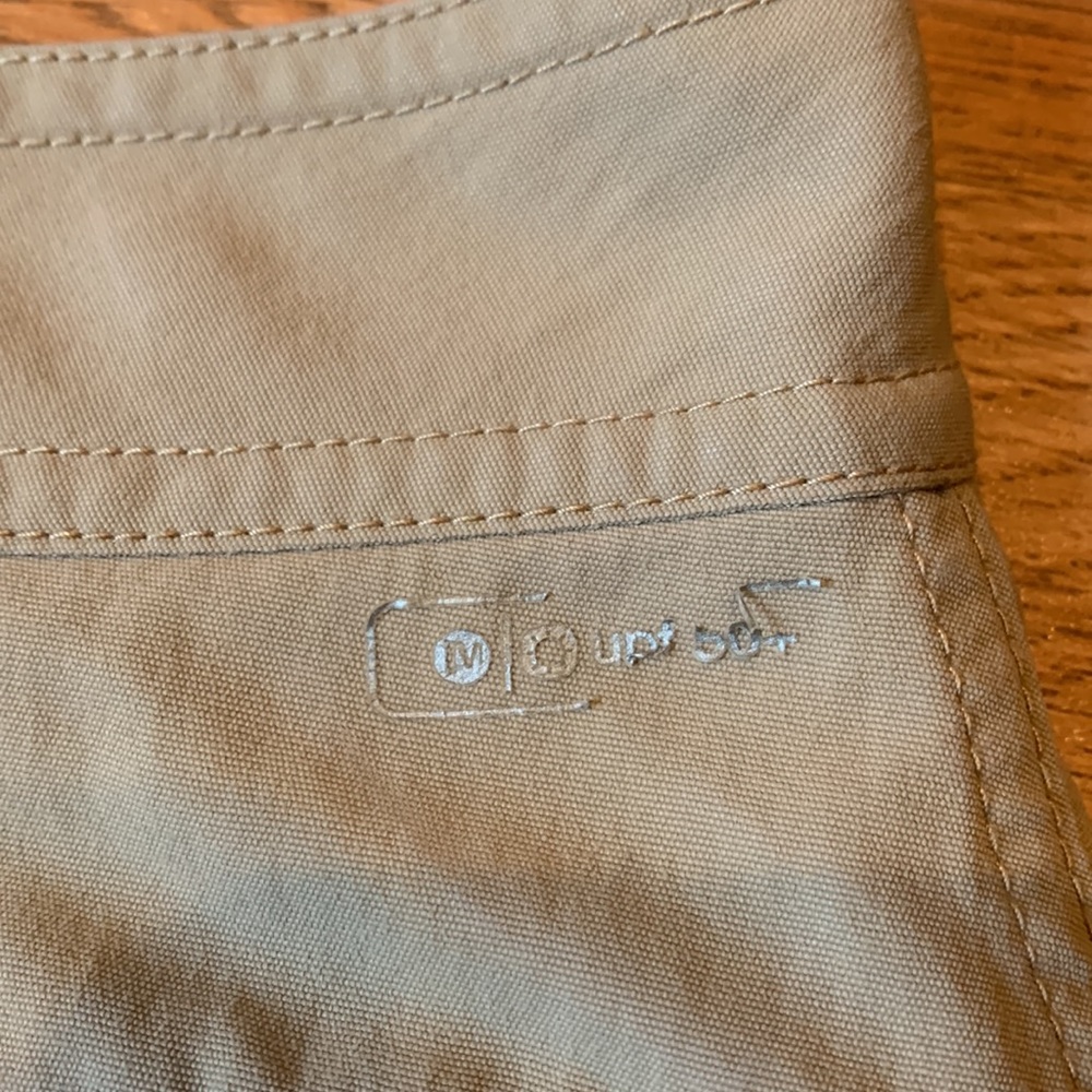 Merrell tan skirt/green shorts underneath mini skirt activewear skorts Size 8. - Picture 10 of 13